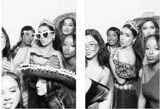 Glam photo booth rental services Gilbert